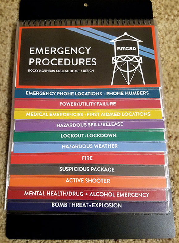 EHSConsult Emergency Procedures Flip Charts