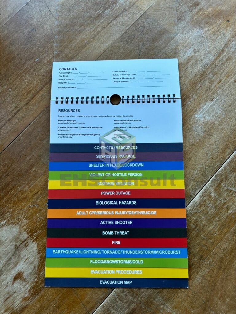 Custom Flip Chart EHSConsult